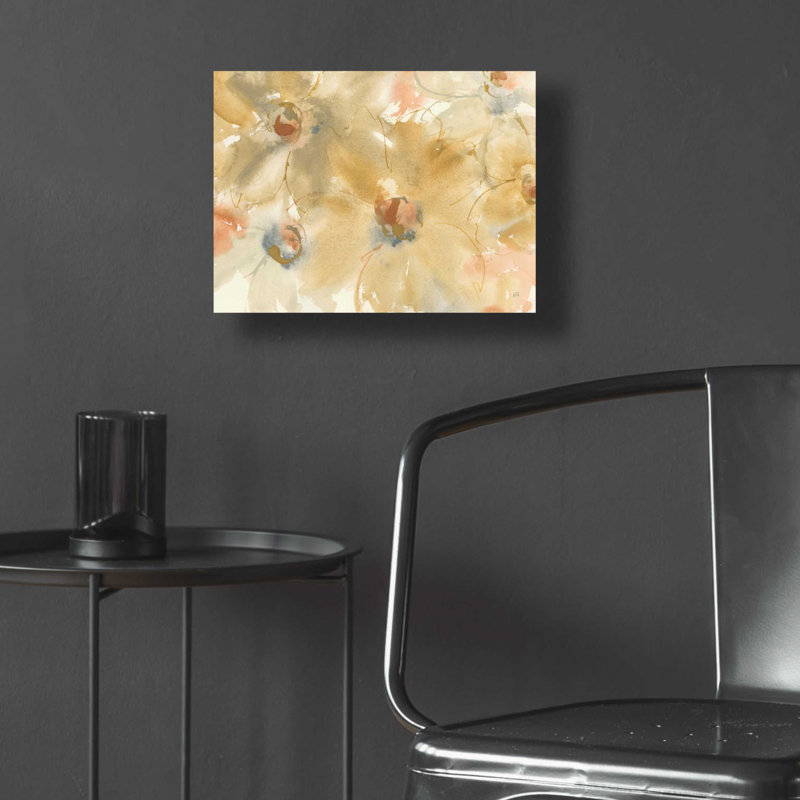 «Neutral Blooms» par Chris Paschke, H 12 po x l 16 po x P 0,13 po