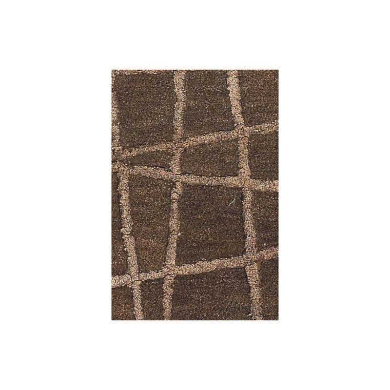 Priscilla Wool Geometric Rug, Rectangle 5' x 7'6"
