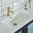 Brescia 108" Double Sink Freestanding Bathroom Vanity with Ceramic Top and Matching Mirrors-62326220