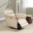 Faux Leather Electric Adjustable Upholstered Lounge Chair Recliner-156147344