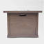 Foyer extérieur à grain carré en bois H 40 po x l 32 po à grain de bois, 40 000 BTU