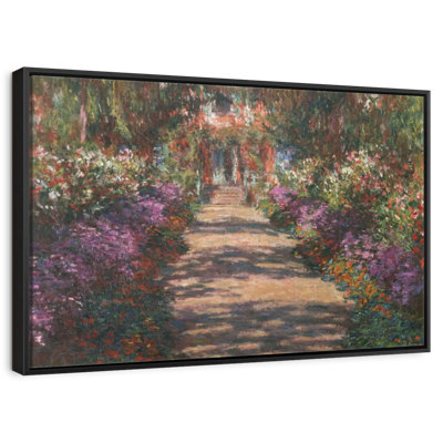 Un sentier dans le jardin de Monet à Giverny