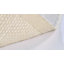 Tapis ivoire en laine / viscose tissé à la main à motif géométrique Krizal-1541365848