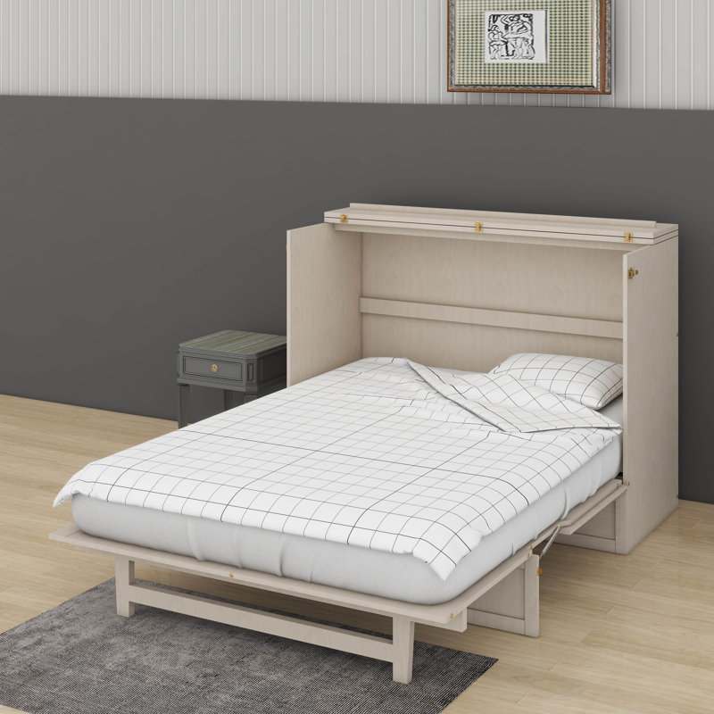 Full Size Murphy Bed With Large Drawers