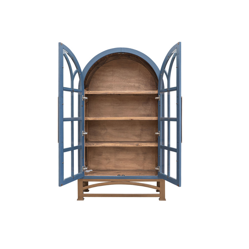 Ivey 2 Glass Door Cabinet