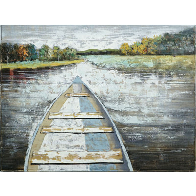 Boundary Waters - Reproduction d'art sur toile encadrée