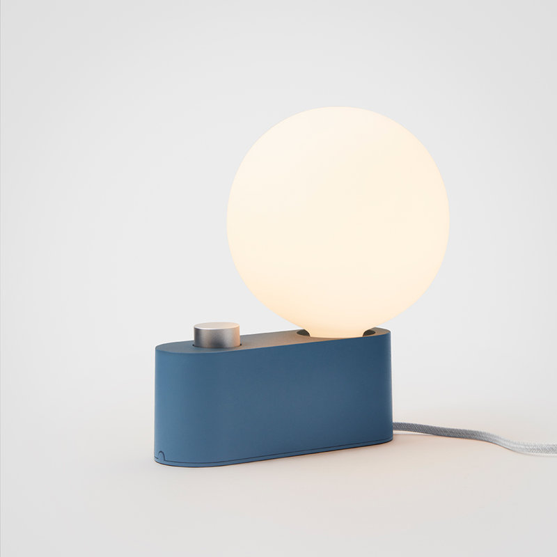 Sphere IV Table Lamp, Sapphire Blue