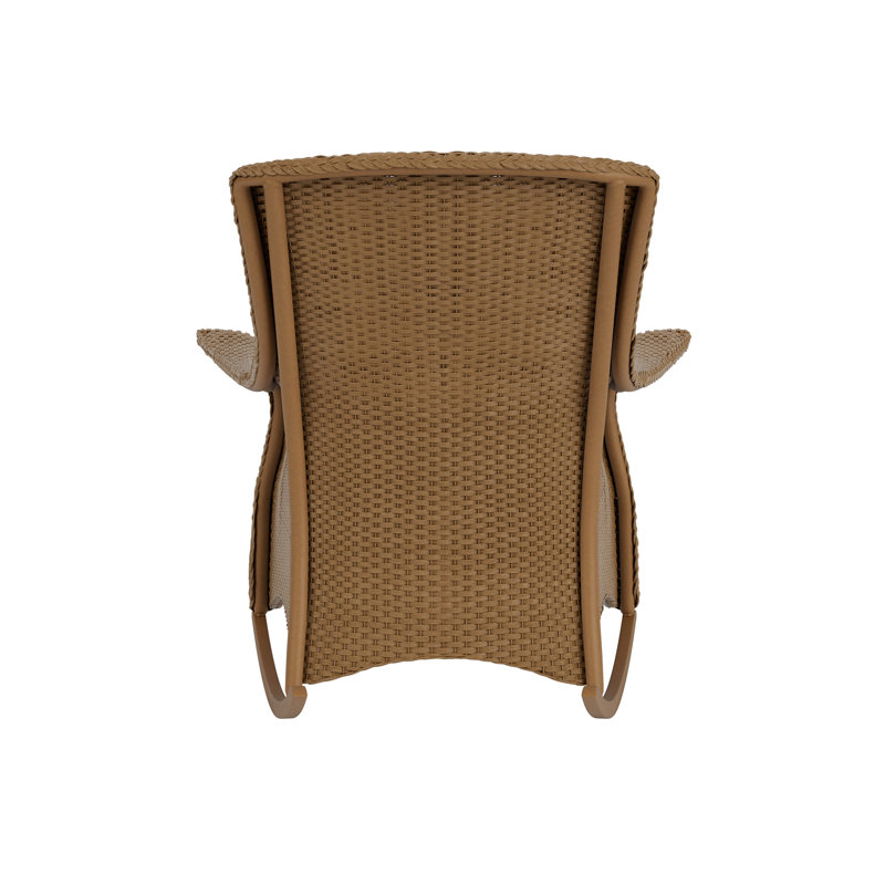 Mandalay Outdoor Chair, Canvas Natural, Hickory