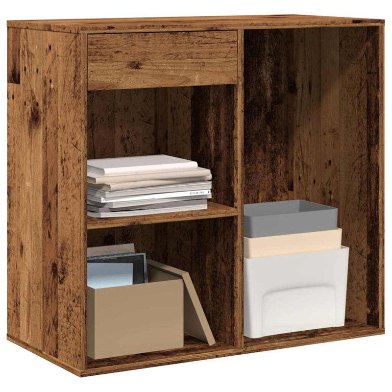 Joceline 80cm W 1 - Drawer Chest of Drawers, Old Wood