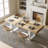 Rectangular Extendable Dining Table-746424683-740568336