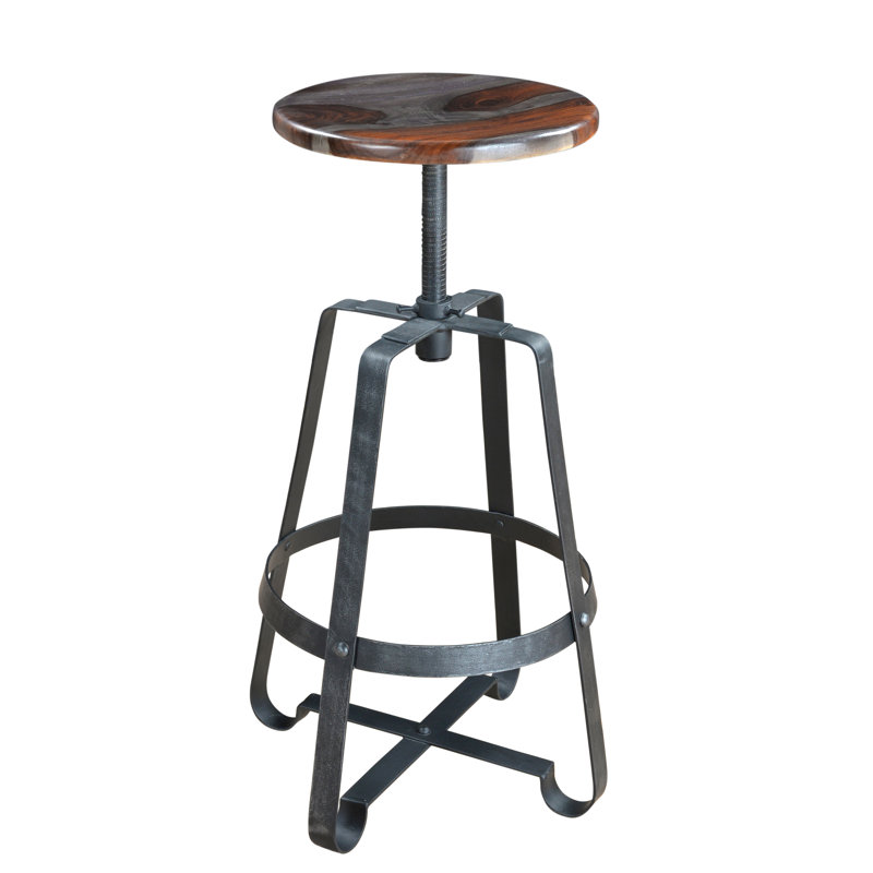 Tabouret pivotant à hauteur réglable
