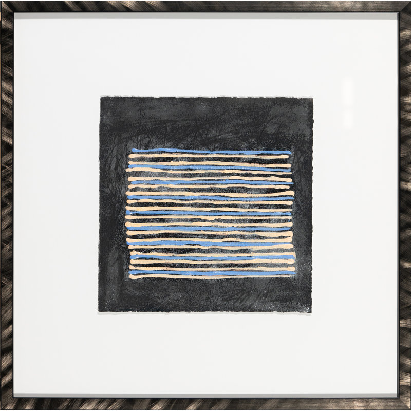 Bottom Line Blue Print by Robert Robinson