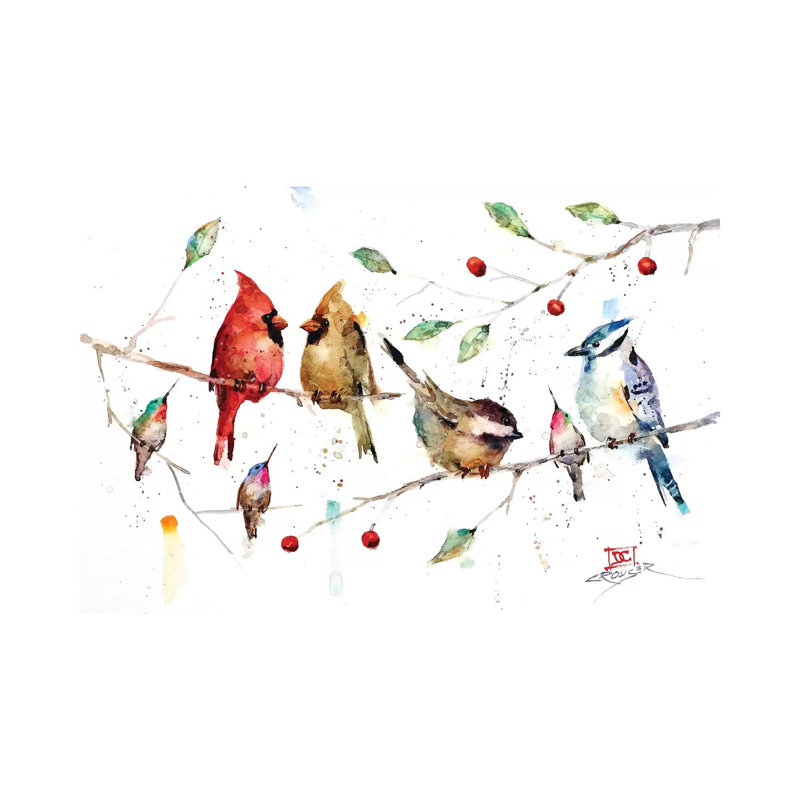 «Happy Times» par Dean Crouser, reproduction d'art sur toile tendue, H 8 po x l 12 po x P 0,75 po