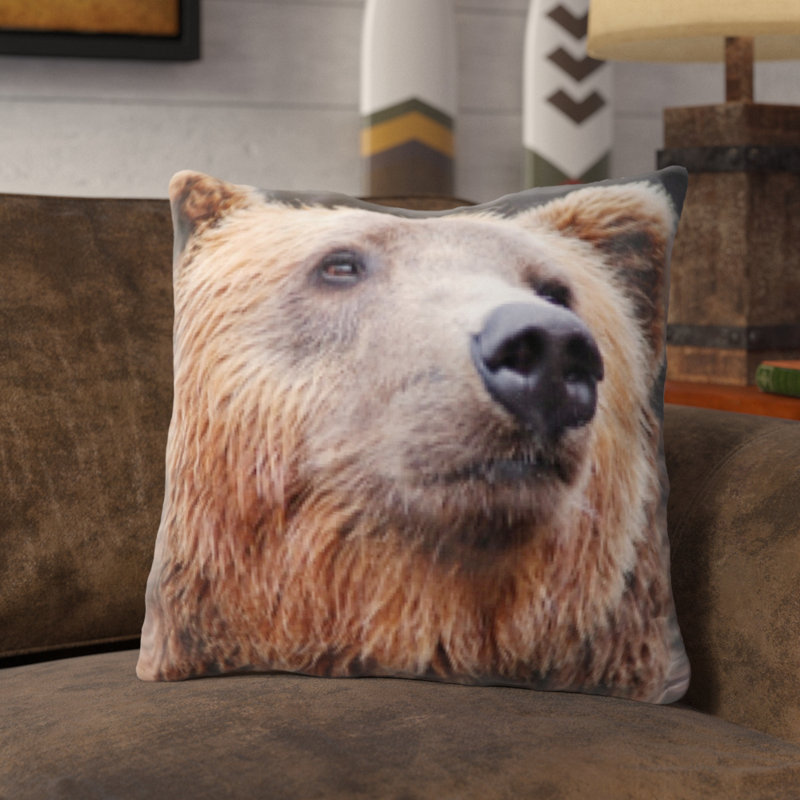 Pohlman Bear Throw Pillow