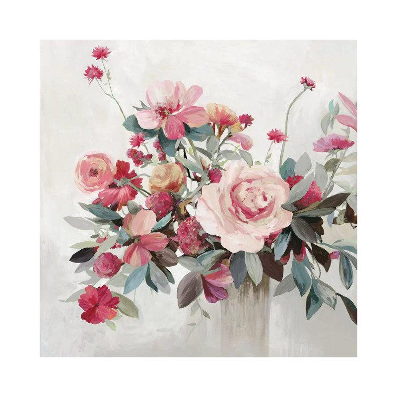 Treasure Of The Day by Allison Pearce - Wrapped Canvas Painting, 45.72 cm H x 45.72 cm W x 3.175 cm D
