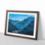 Blue Mountains in Sikkim India - Framed Print-56842567-56842565