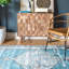Tapis bleu Prony Southwestern-598751379