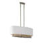 Luminaire suspendu 4 lumières Cameo Bronson