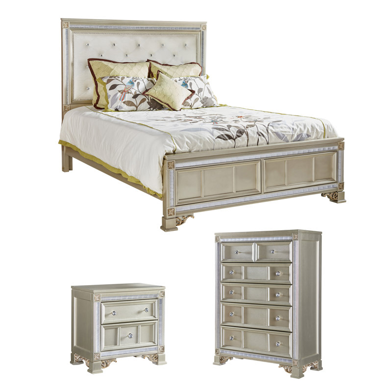 Ensemble de chambre à coucher configurable standard Skaggs