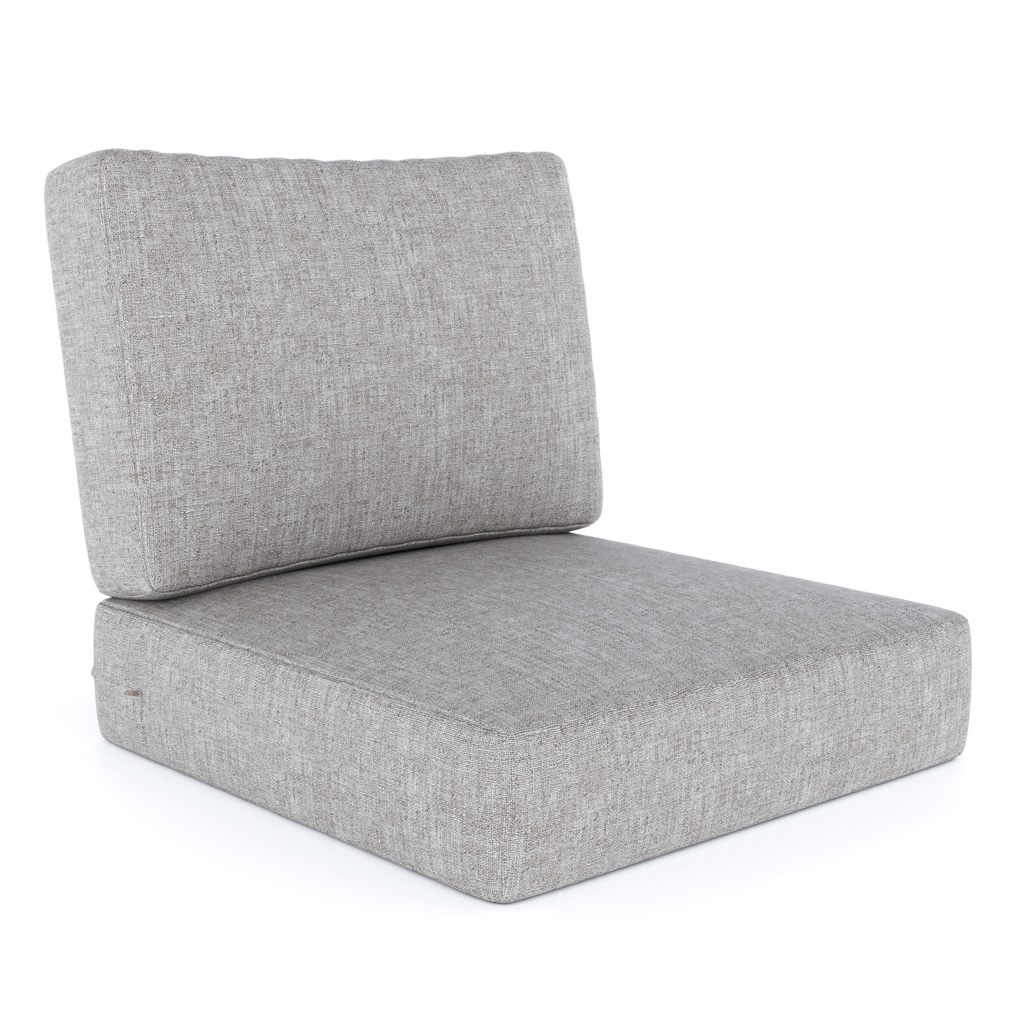 Amala Outdoor Sunbrella® Seat/Back Cushion, 25" W x 25.5" D, Sunbrella® Canvas Granite