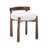 Upholstered Accent Stool With Low Back, Modern Vanity Chair For Bedroom/Living Room-116509328