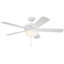 Ventilateur de plafond standard à 5 pales de 52 po avec chaîne de traction et ensemble d'éclairage inclus-1699043863