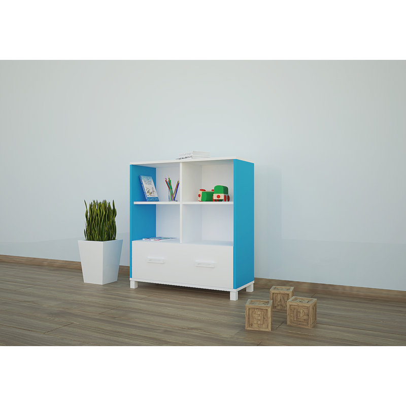 Oswestry 85cm H X 88cm W Kids Cube, Blue