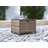 Tommy Hilfiger Oceanside Outdoor Side Table with Storage, Coastal Gray Wicker