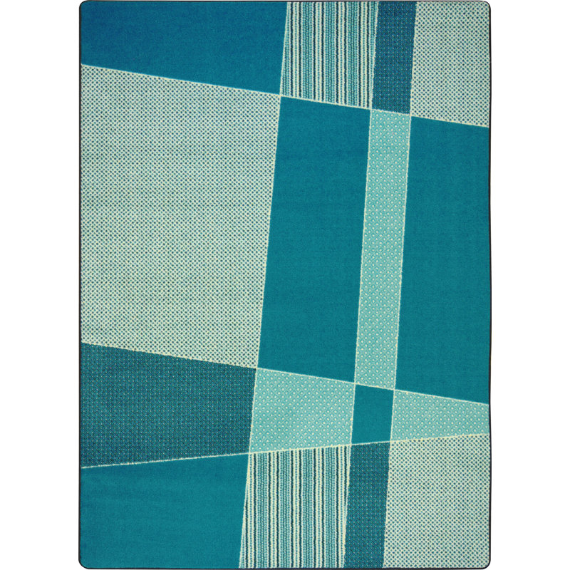 Tapis Kid Essentials Spazz par Joy, Rectangle 5 pi 4 po x 7 pi 8 po