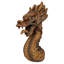 Sculpture murale dragon de feu