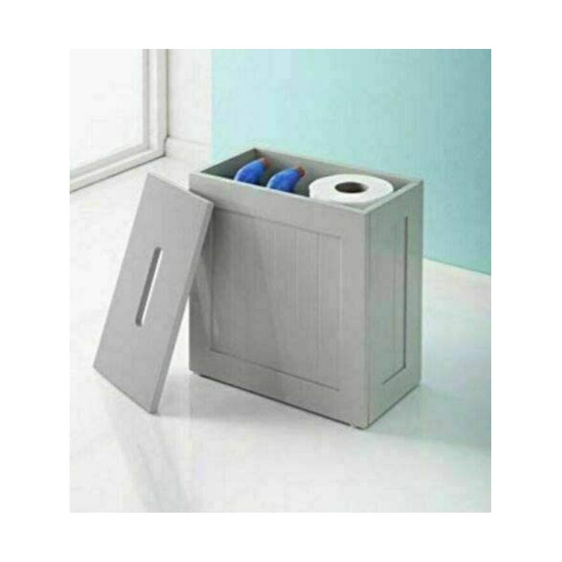 Wayfair Basics™ Decorative Bin, Grey