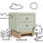 Santorini 2 Drawer Nightstand-112681988