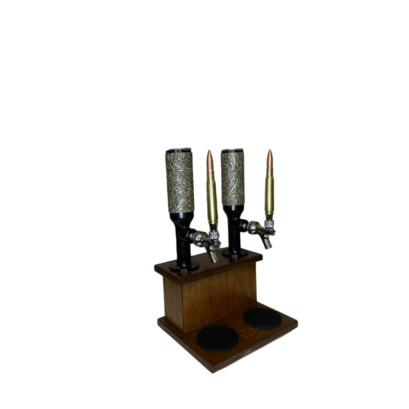 Beverage Dispenser, Green Tooled