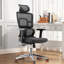 Chaise de bureau ergonomique à haut dossier Mayisha