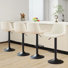 Adjustable Height And Modern Design Swivel Set Of 4 Crouch For Kitchen Island