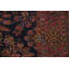 Tapis oriental à teinture végétale antique pré-1900 4 x 5