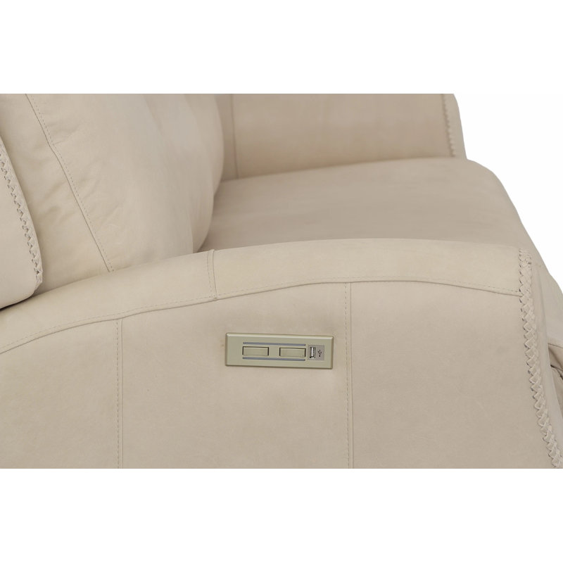 Hailey Power Left And Right Reclining Sofa, Tan