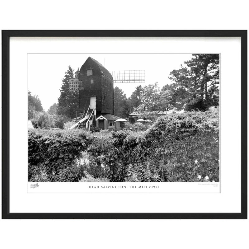 High Salvington, The Mill C1955 by Francis Frith - Single Picture Frame Print, 45cm H x 60cm W x 2.3cm D