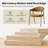Milford Mid-Century Modern Dinning Chair with Ergonomic Curved Backrest (Set of 2)-2096895403
