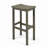 3-Piece Balcony Bar Set With Bottom Shelf Table And 2 Stools