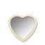 Shagreen Heart Hand Mirror