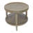 Bedford Ayanna 48'' W Oval Coffee Table with Shelf