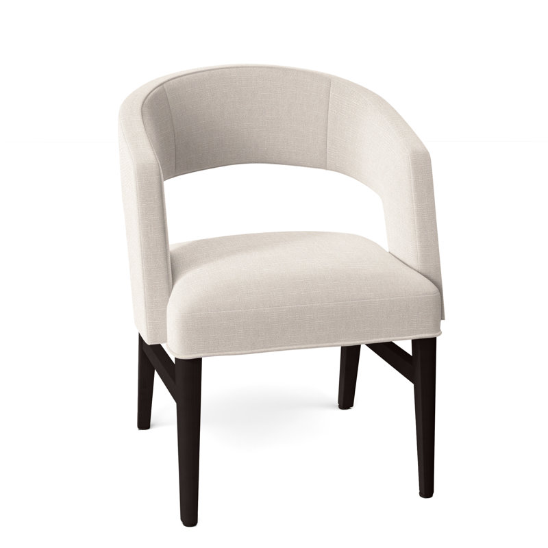 Chaise avec accoudoirs Bryant, Espresso, Perigold somptueux chenille II flanelle