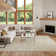 Nourison Washable Charm 2'2" x 10' Silver Ivory Contemporary Indoor Rug