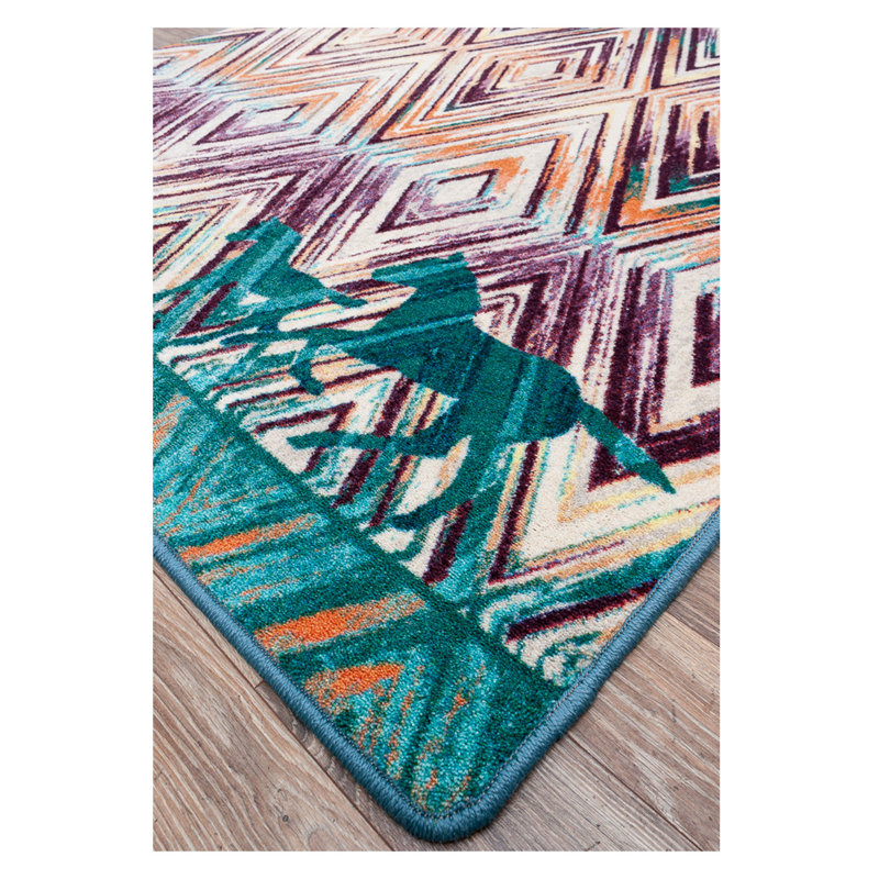 Aamaya Southwestern Indoor Rug, Runner 2' x 8'