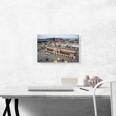 "Krakow Main Square", reproduction de photo sur toile tendue