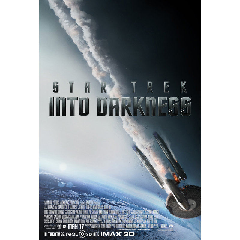 Star Trek Into Darkness, H 18 po x l 12 po