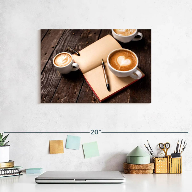 Yarlin Coffee And Diary, 8" H x 12" W