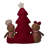 Polyester 22.5 in. Christmas Soft Gingerbread Advent Calendar