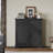 31.5" W Shoe Storage Cabinets With Drawer And 2 Doors-2080190589